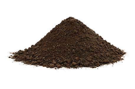 Bemeste zwarte grond